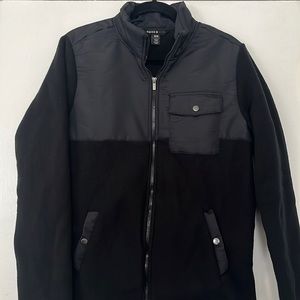 Swiss Alps Zippered Fleece Jacket Mens